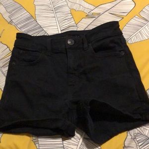 Black shorts